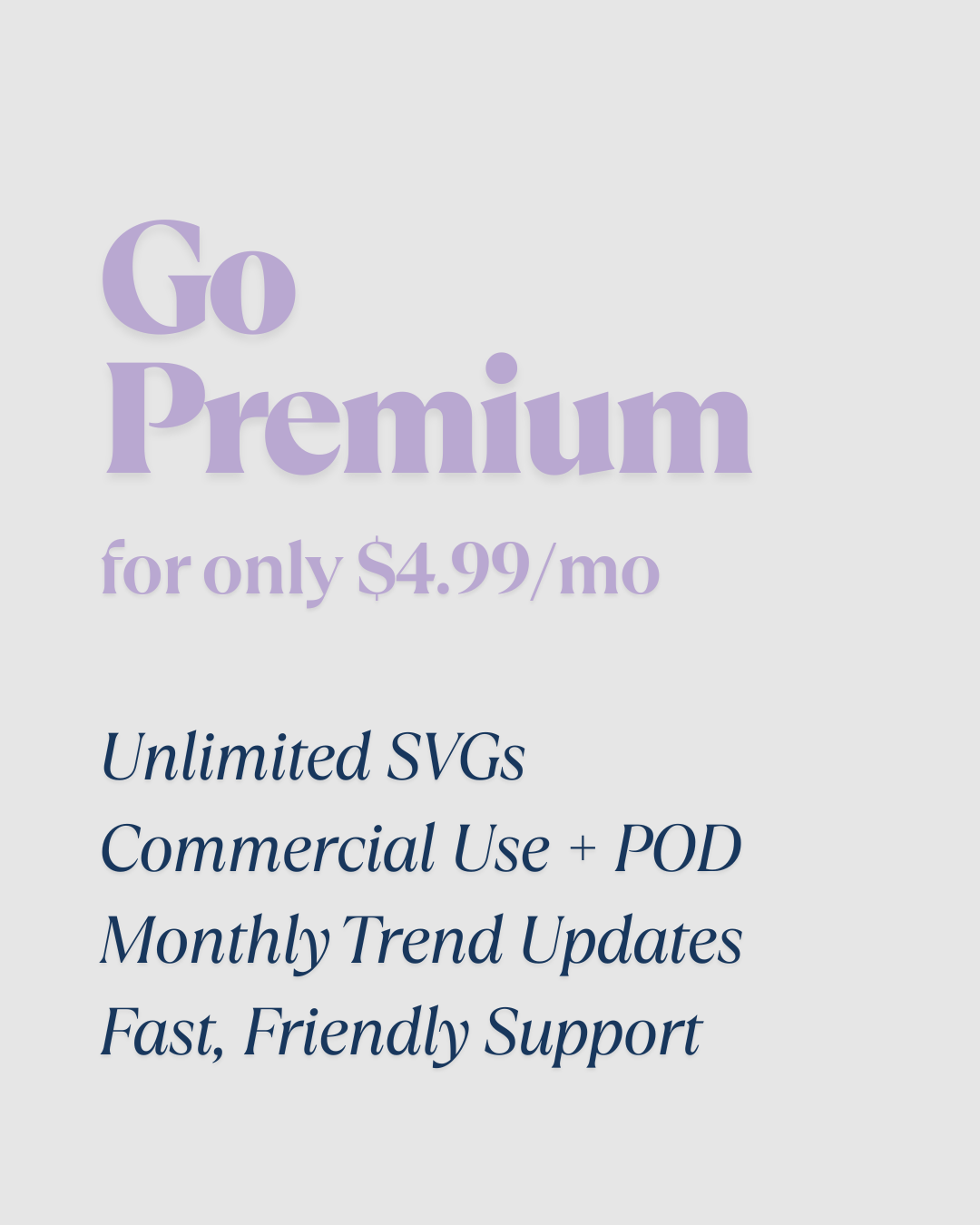Premium membership