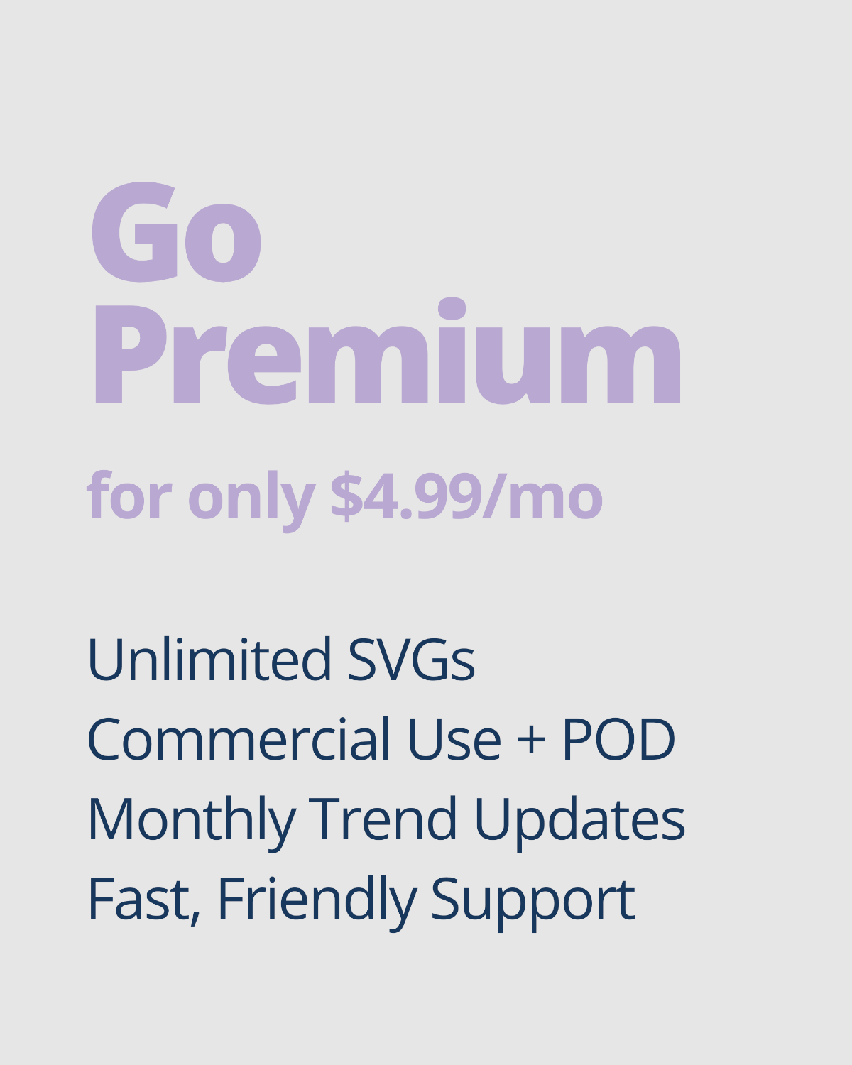 Premium membership