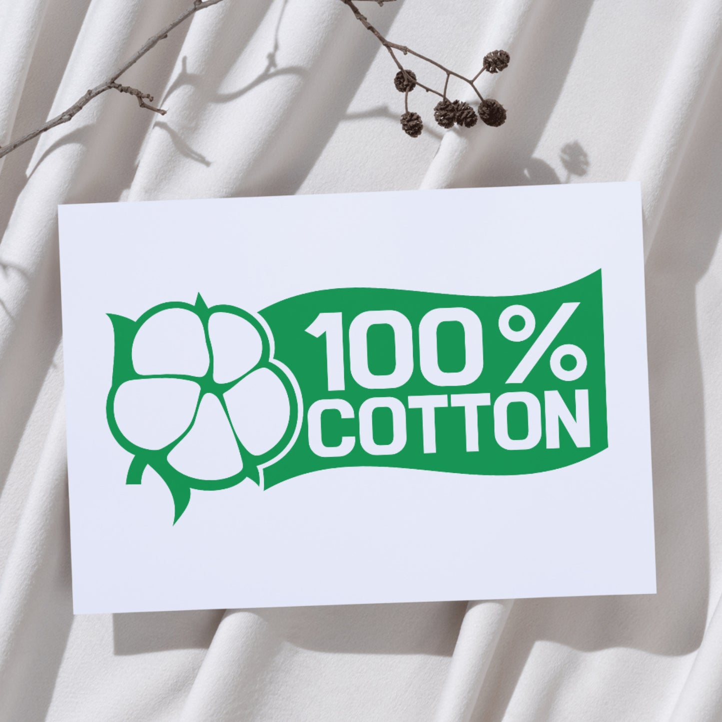 Vector design for cotton sustainable fashion projects