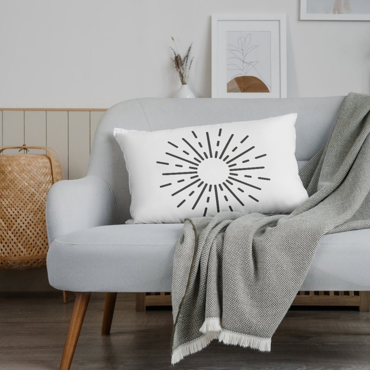 Stylish sunburst design for creative crafting projects
