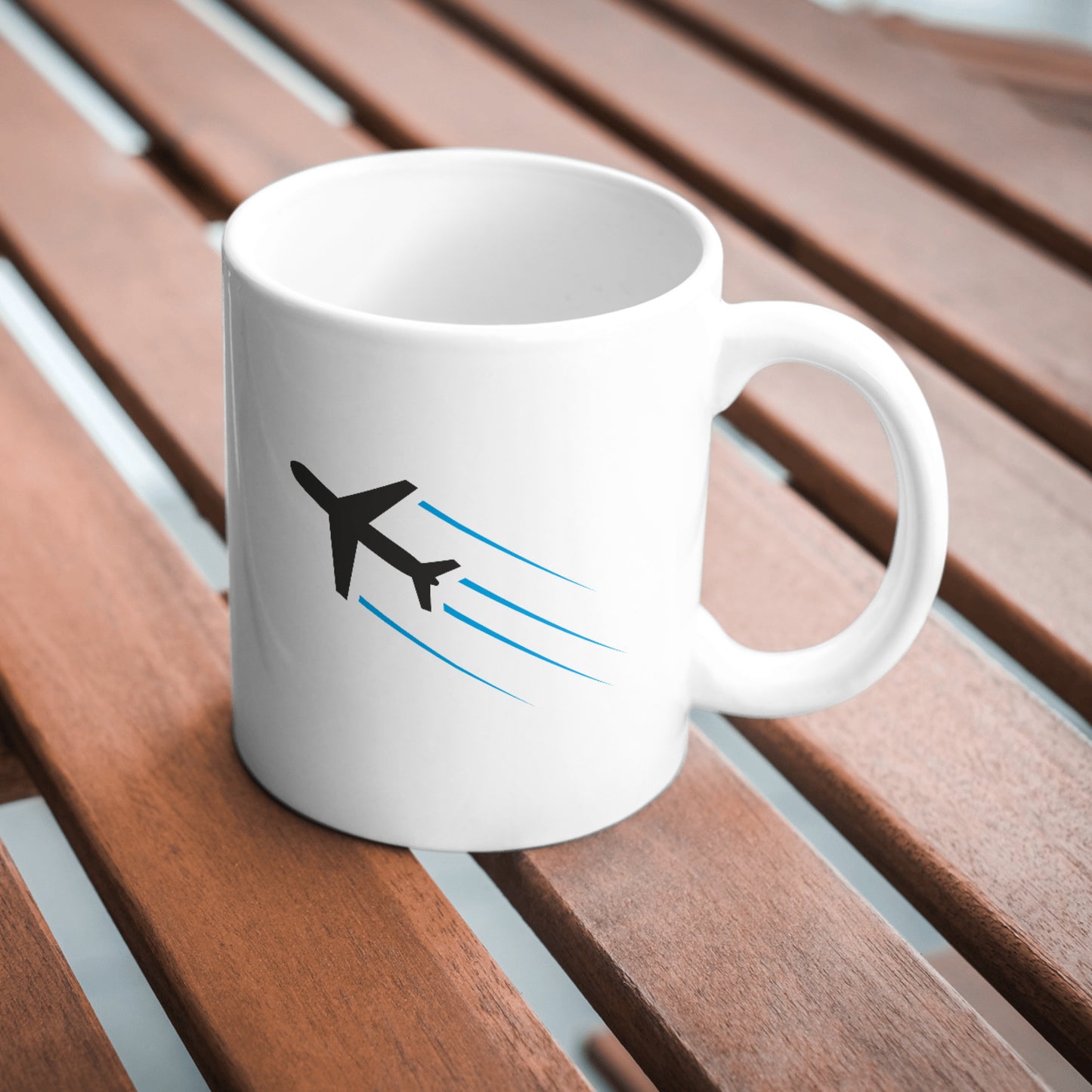 Stylish vector airplane design for creative cutting projects