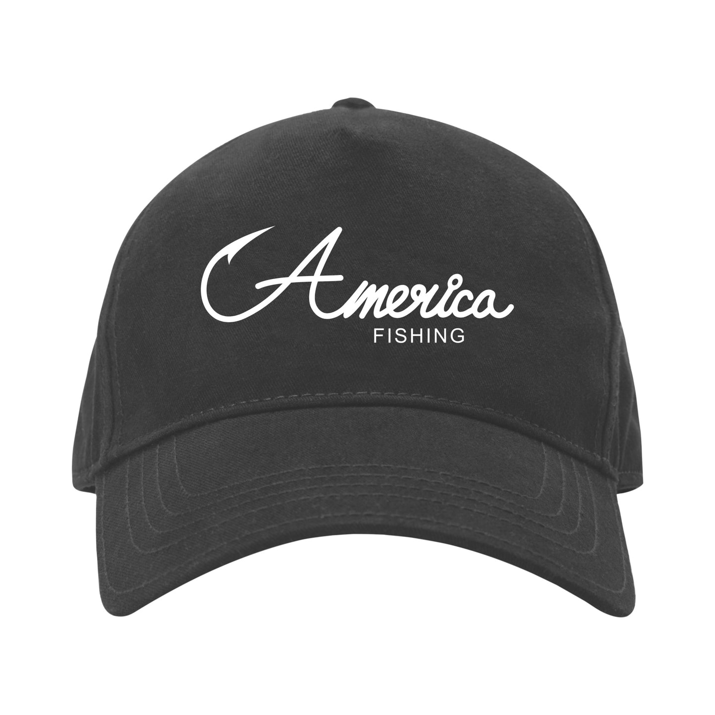 Unique vector design for American fishing enthusiasts