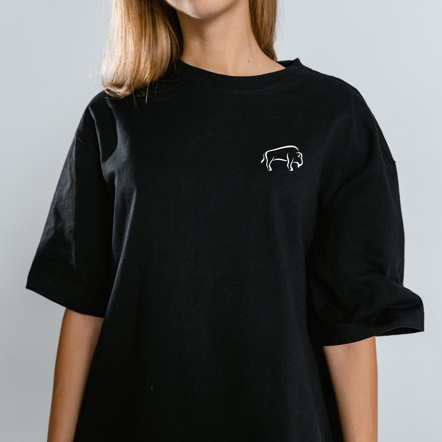 Stunning vector svg design of an American bison silhouette