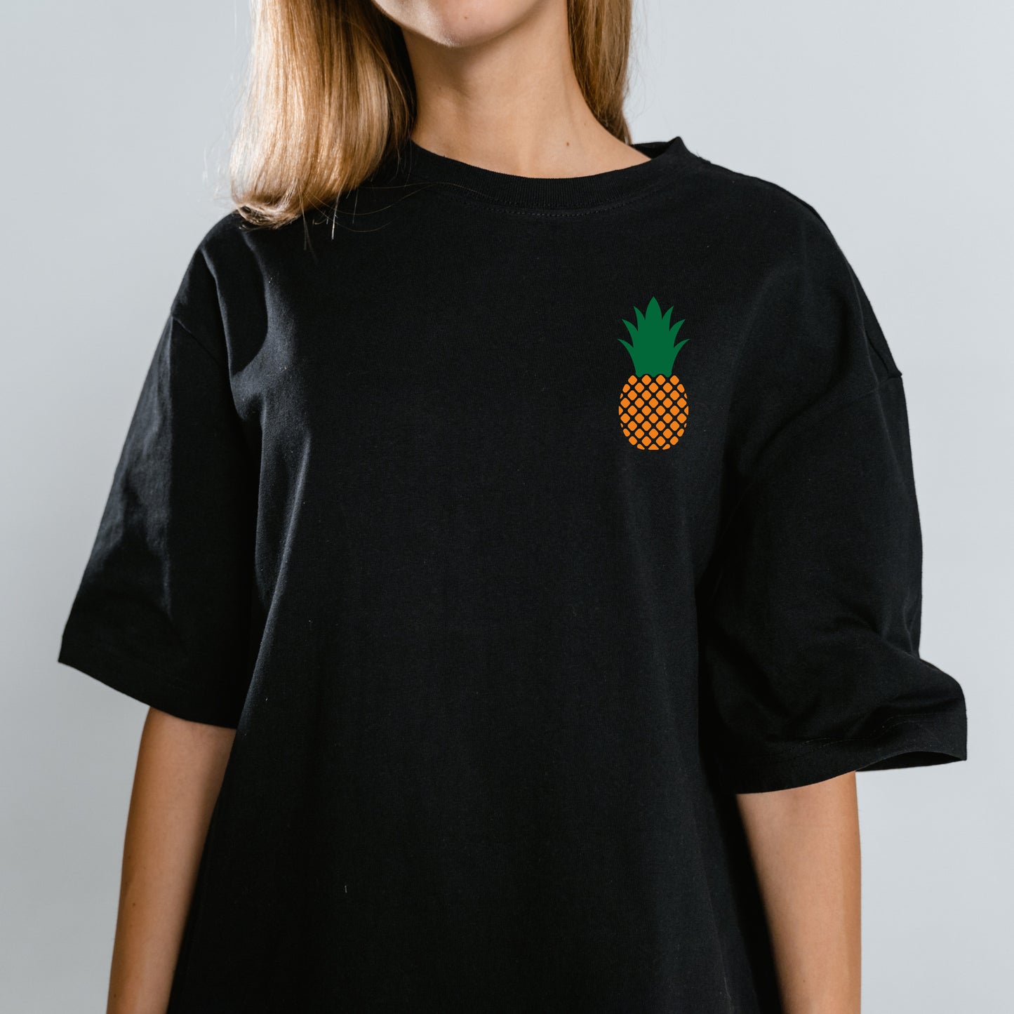 Creative pineapple design for cutting machines in vector format