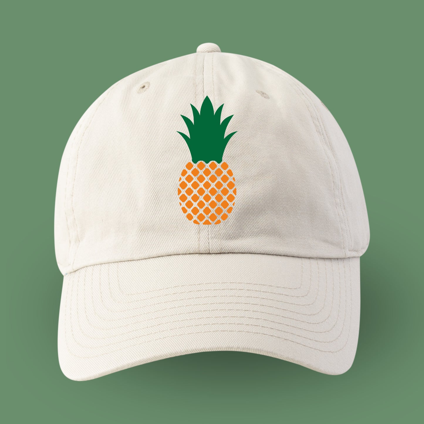 Creative pineapple design for cutting machines in vector format