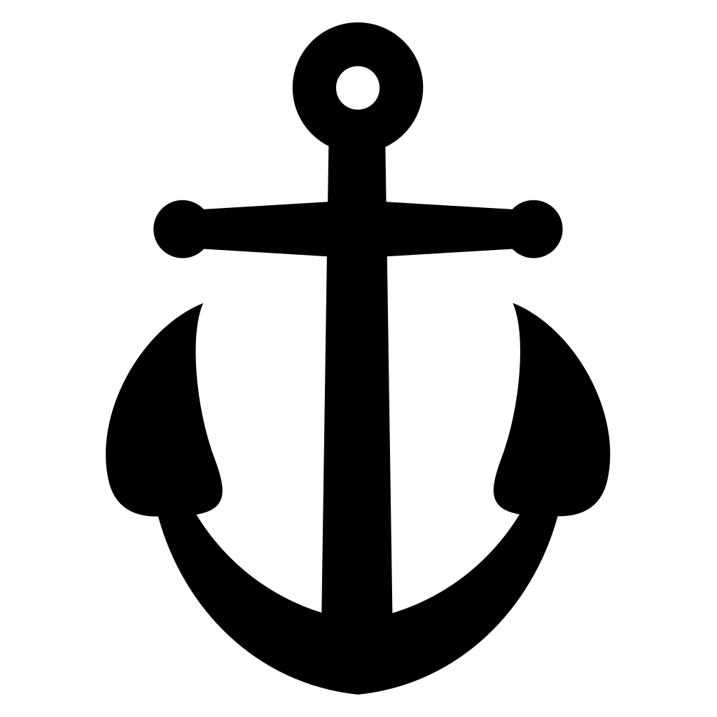 Stylish anchor design perfect for cutting machines