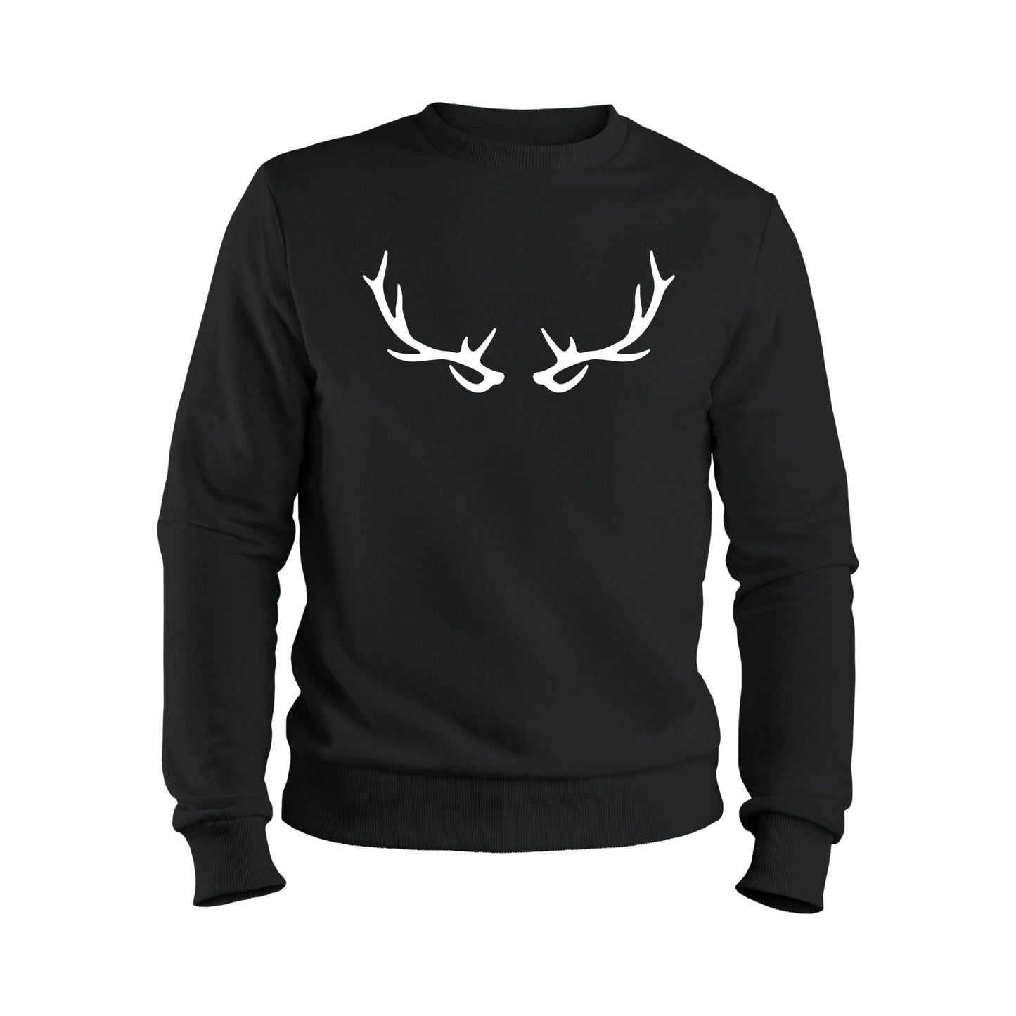 Stylish antler silhouette design for creative projects