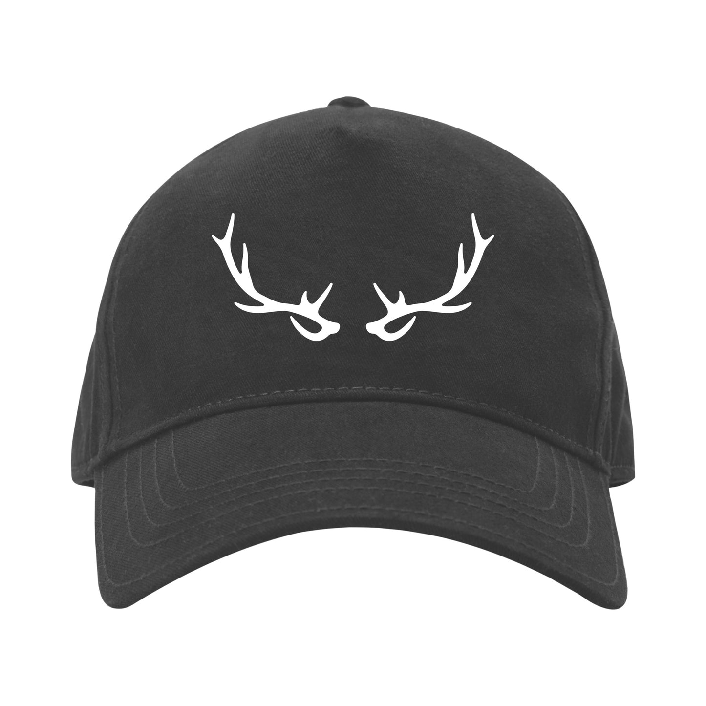 Stylish antler silhouette design for creative projects
