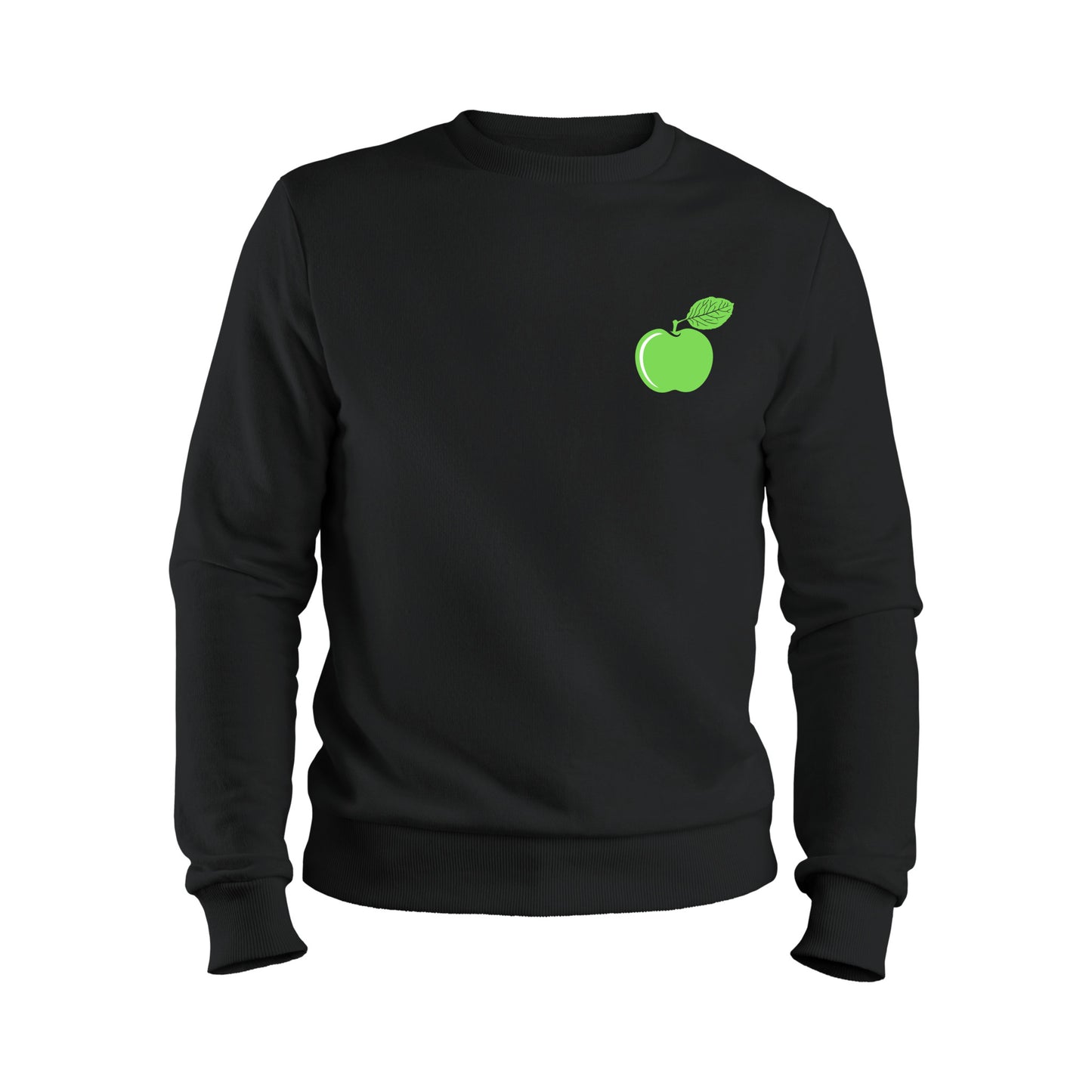 Stylish vector apple design for creative cutting projects