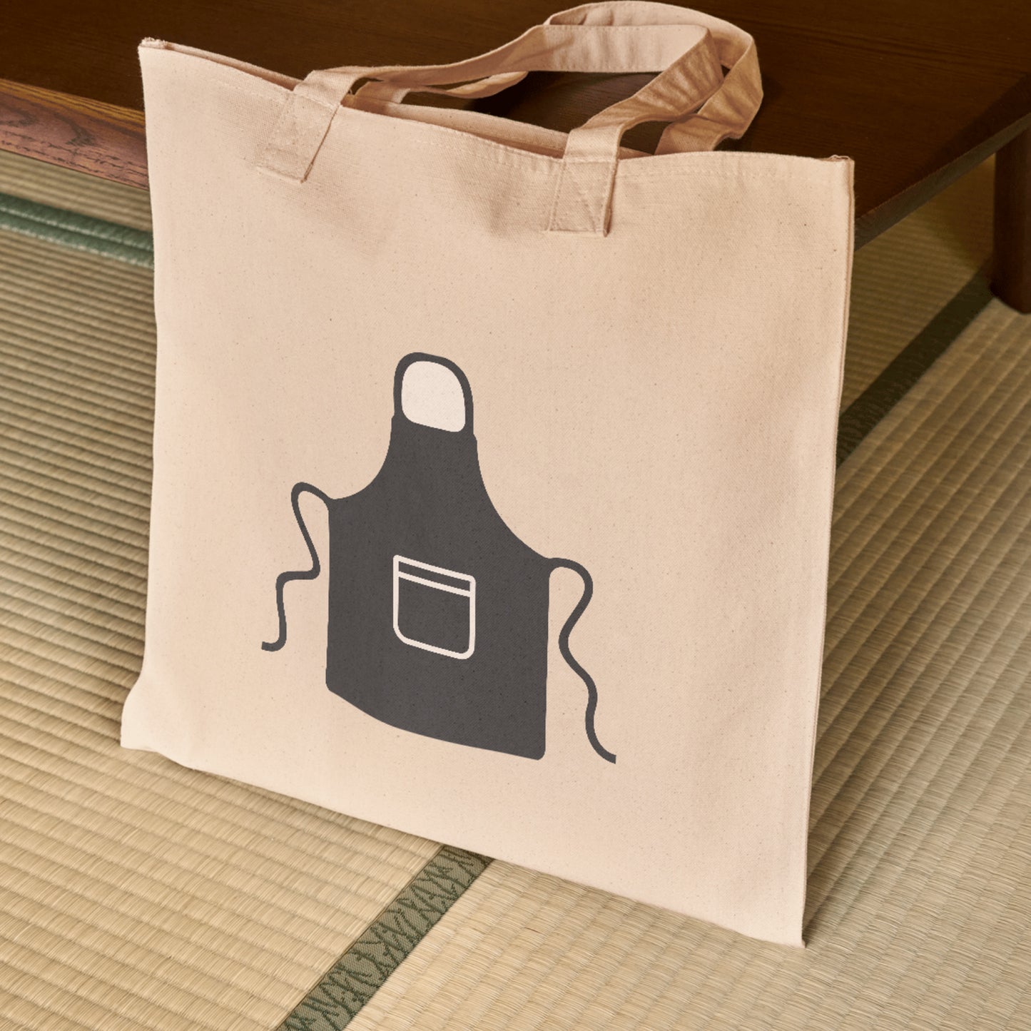 Creative vector design of a classic kitchen apron for crafting