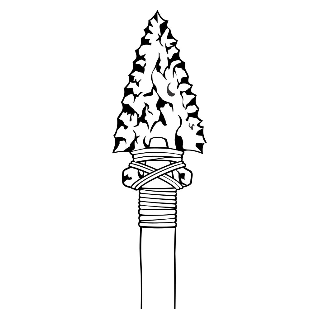 Creative black and white arrow design for crafting projects