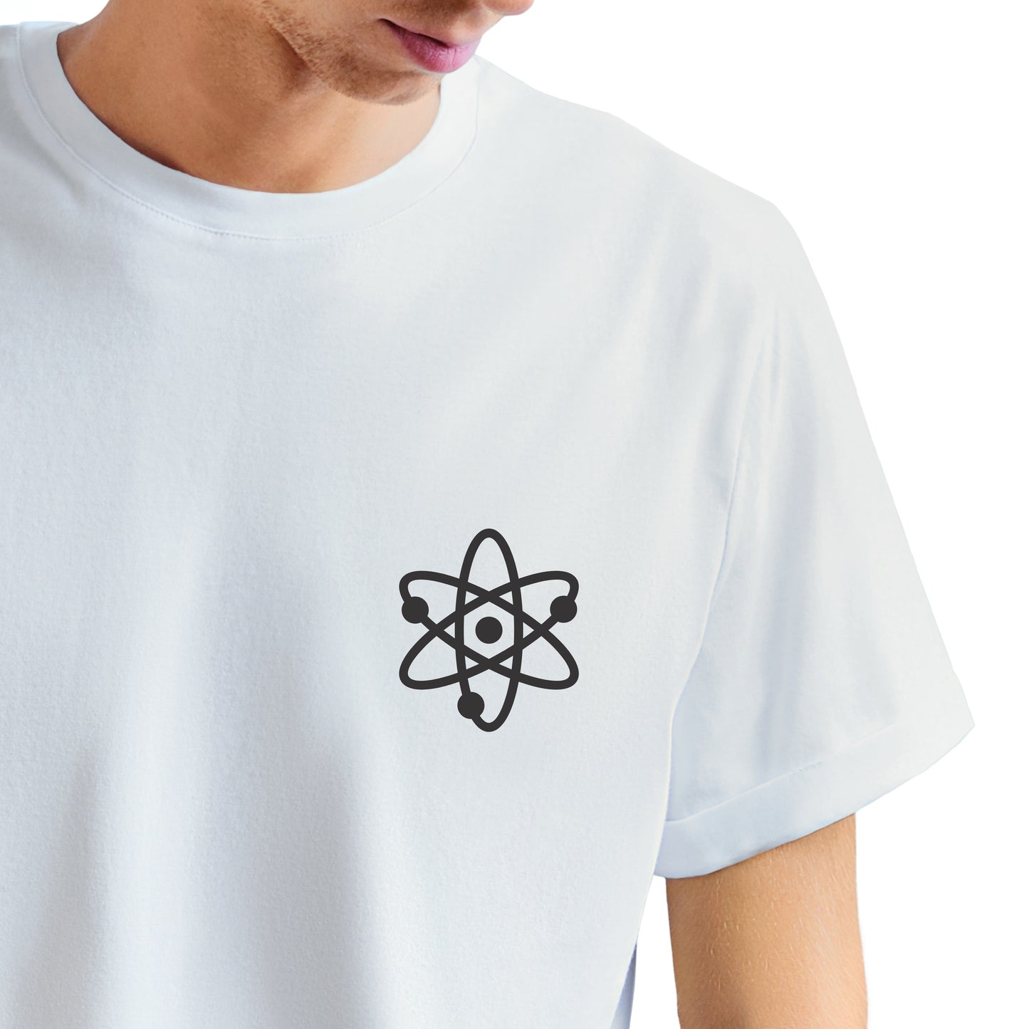 Creative vector design of an abstract atom for crafts