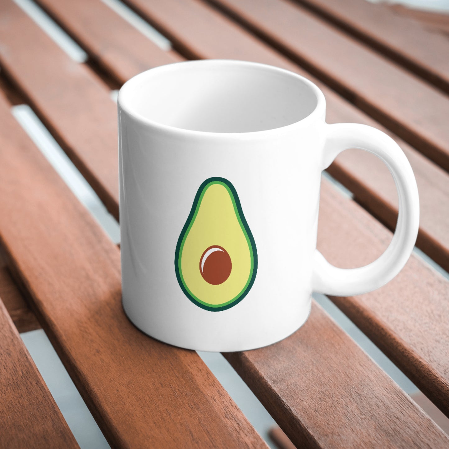 Stylish avocado design suitable for cutting machines