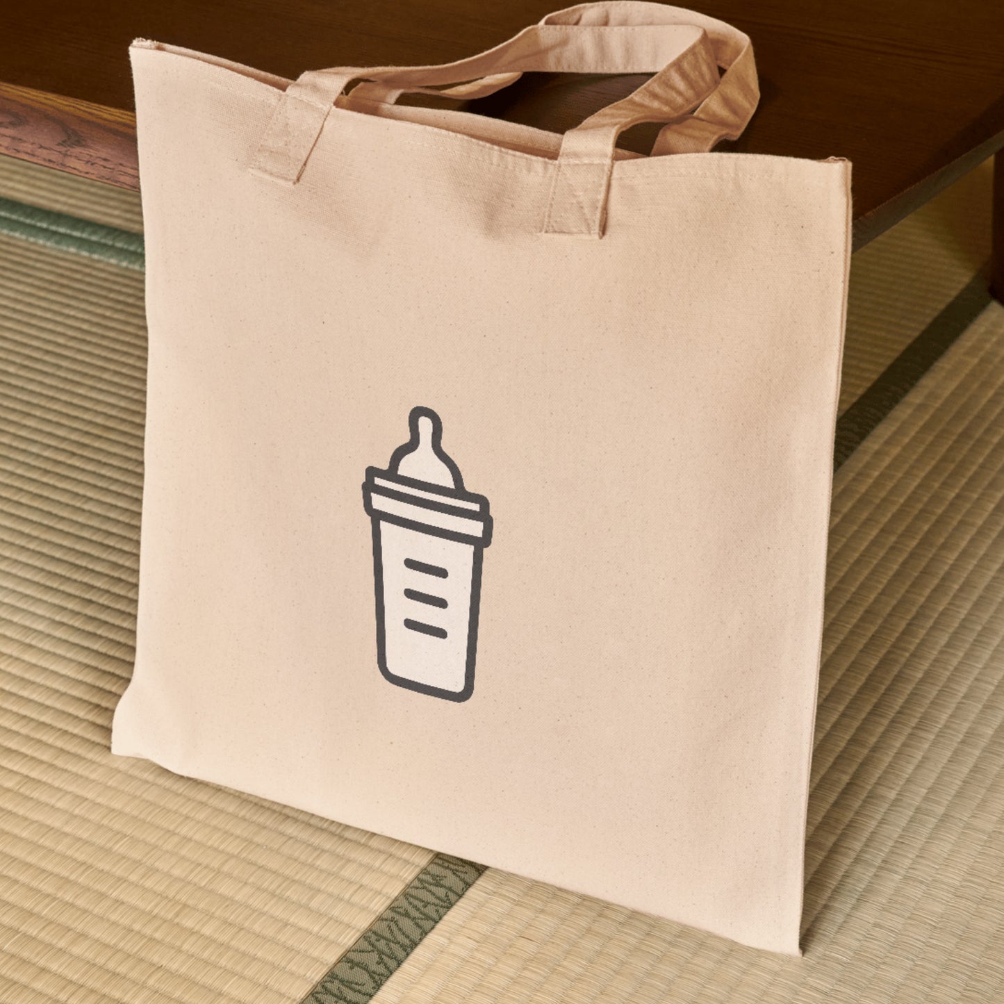 Creative vector design of a baby bottle for cutting machines