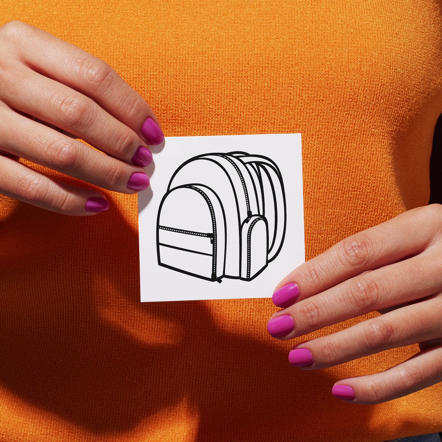 Chic backpack for cutting machines and crafting