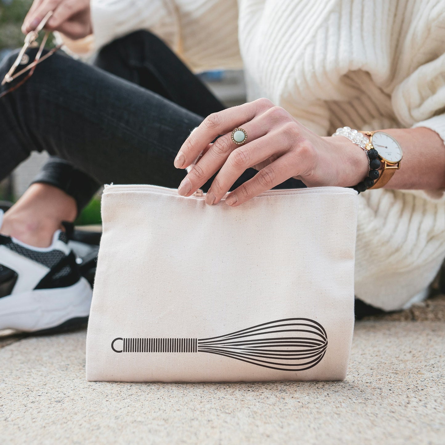 Creative vector design of a balloon whisk for crafting projects