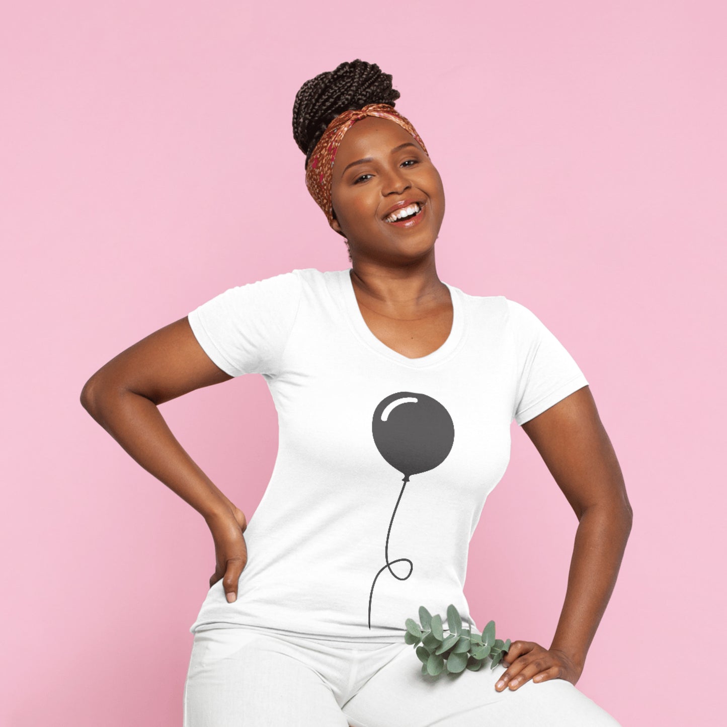 Stylish black balloon design perfect for crafting projects