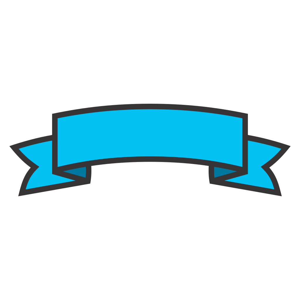 Create personalized designs with versatile blue banner vector