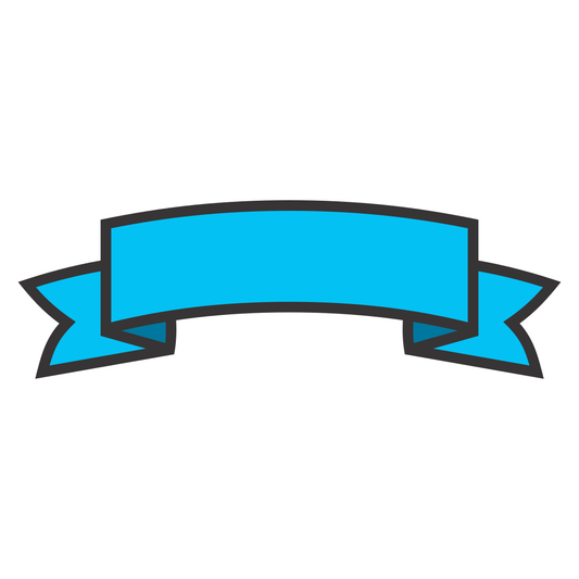 Create personalized designs with versatile blue banner vector