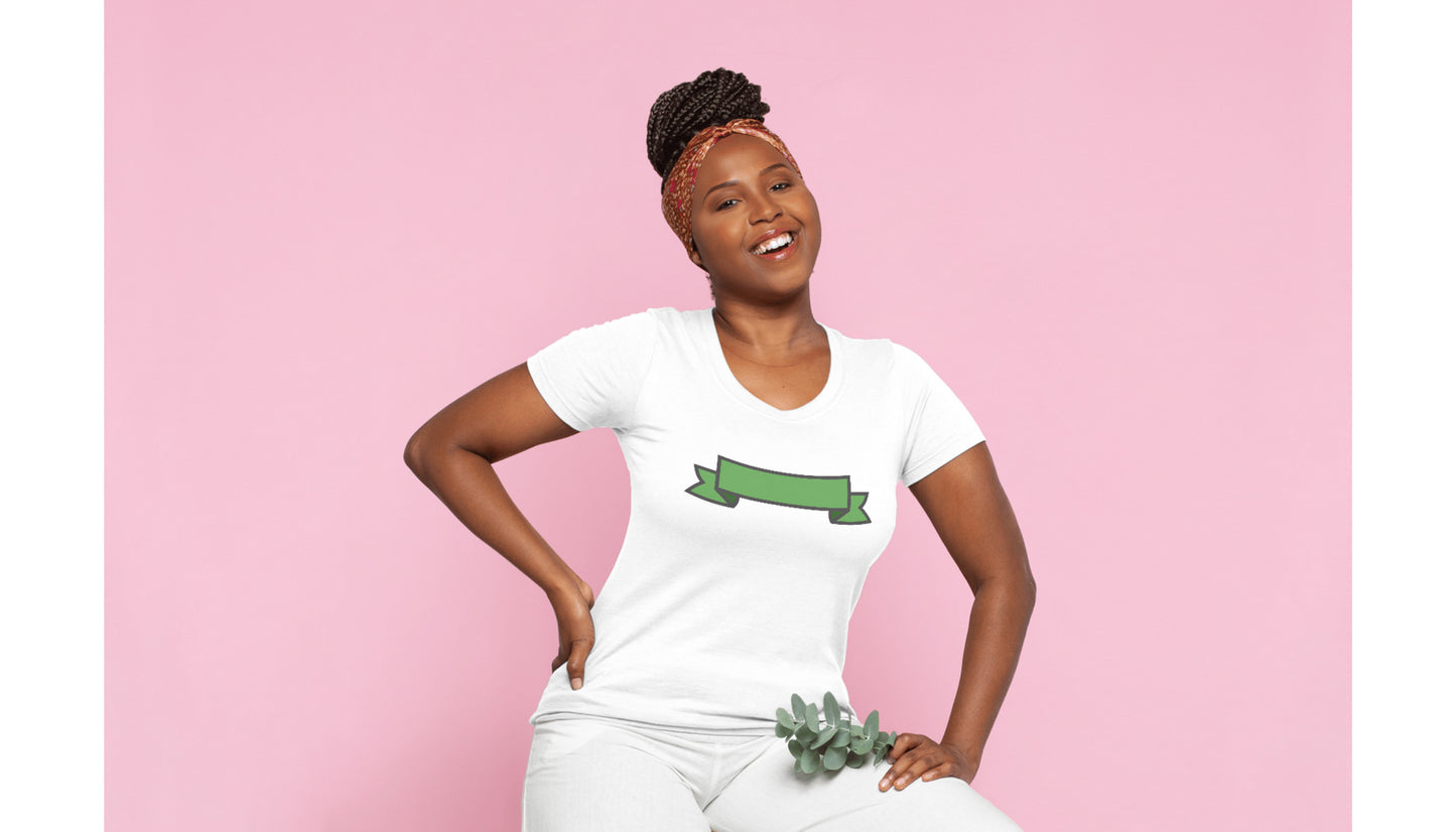 Creative green ribbon design for crafting projects