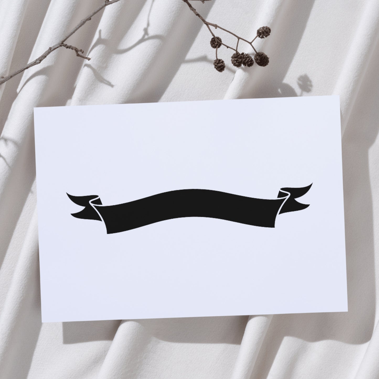 Creative black banner set for versatile design projects