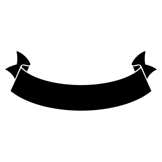 Creative black banner set for crafting and decoration projects