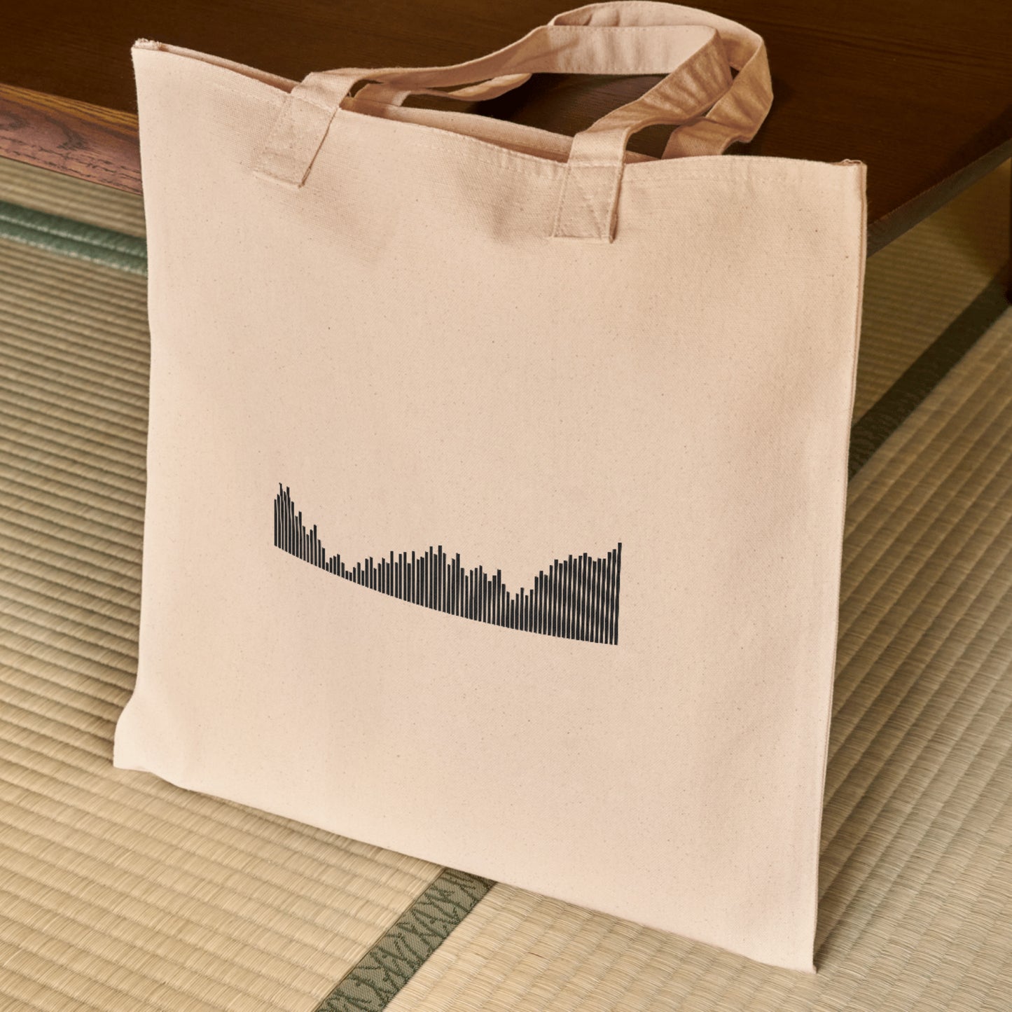 Stylized bar chart design for cutting machine projects