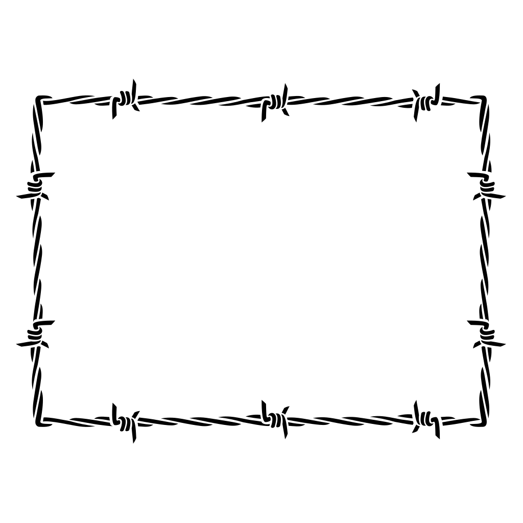 Create stunning designs with barbed wire vector svg files