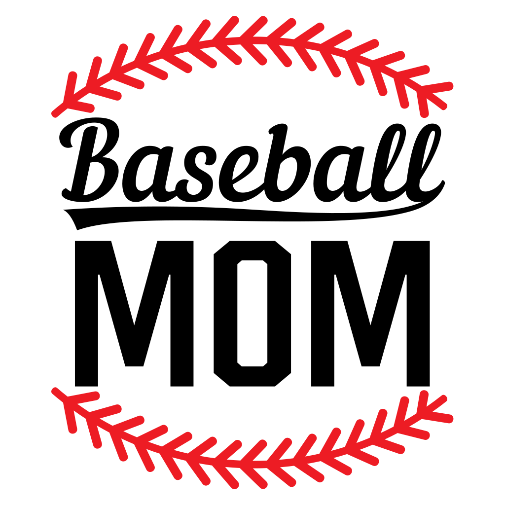Baseball Mom design perfect for cutting machines and crafts