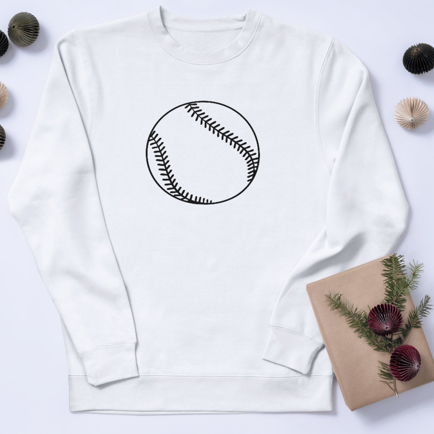 Creative vector design featuring a baseball for cutting machines