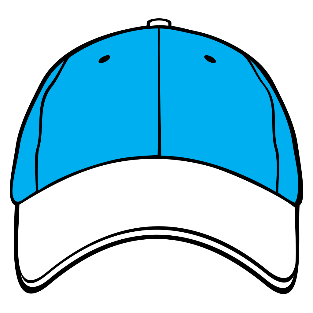 Create stylish designs with a vector baseball cap template