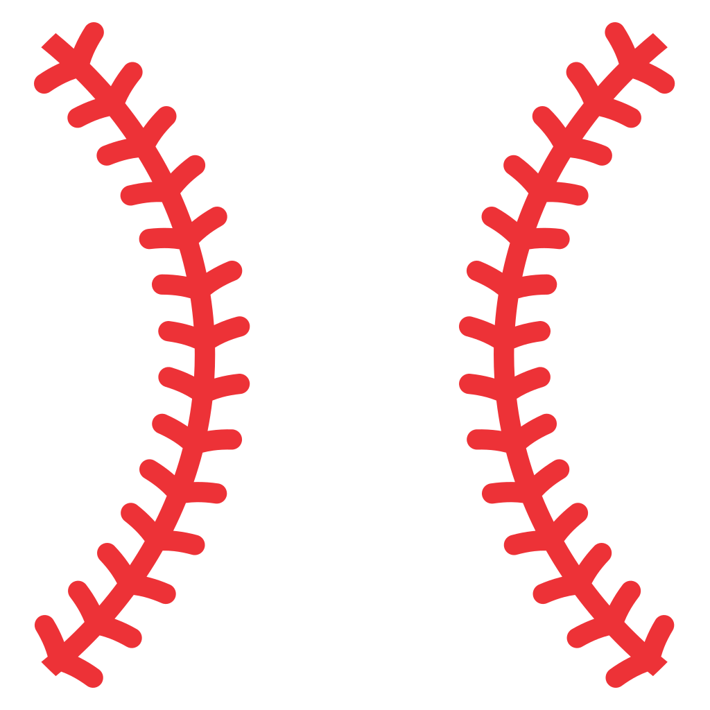 Intricate stitch patterns for baseball and softball designs