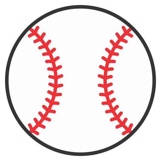 Unique baseball and softball ball vector design for crafts