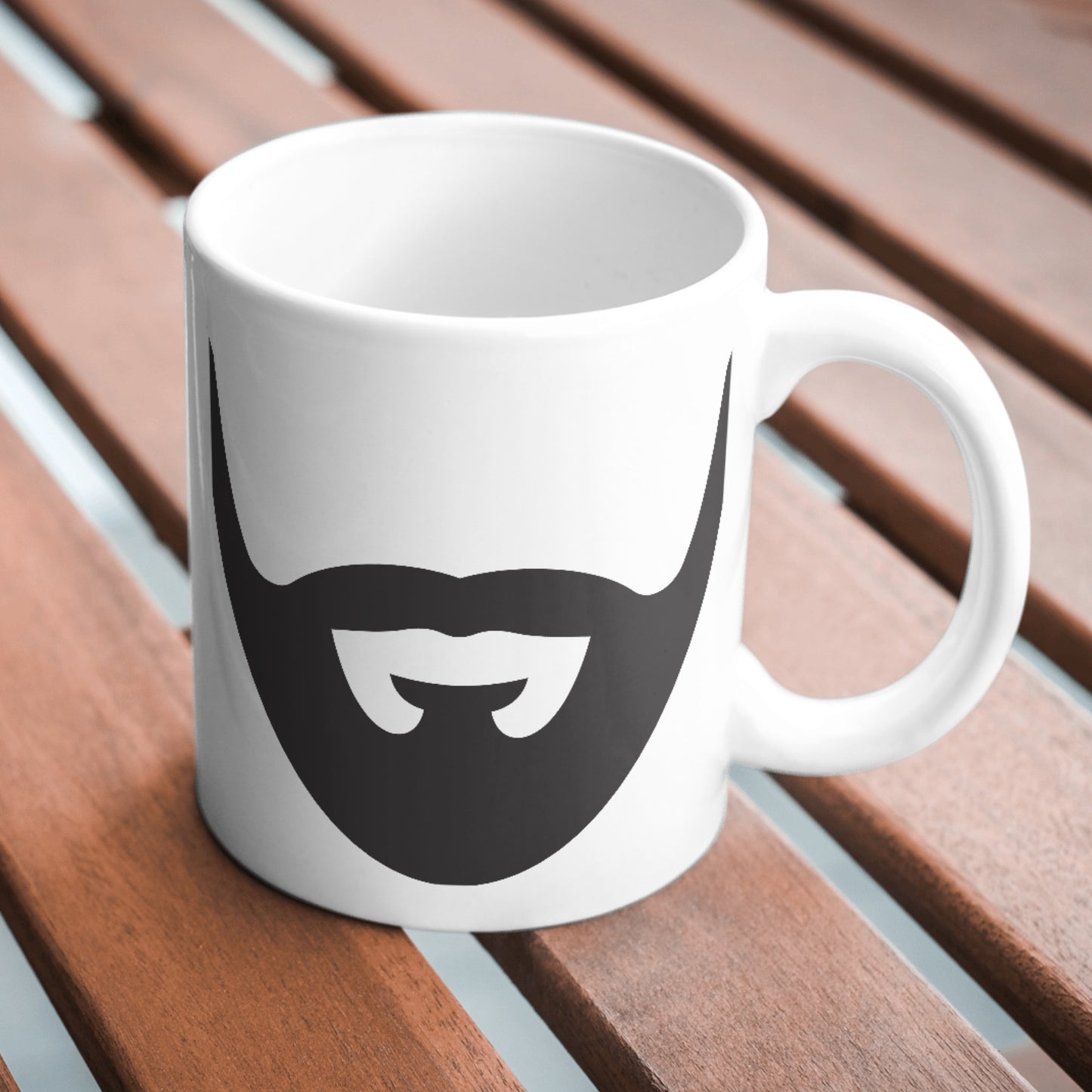 Creative beard silhouette design for cutting machine projects