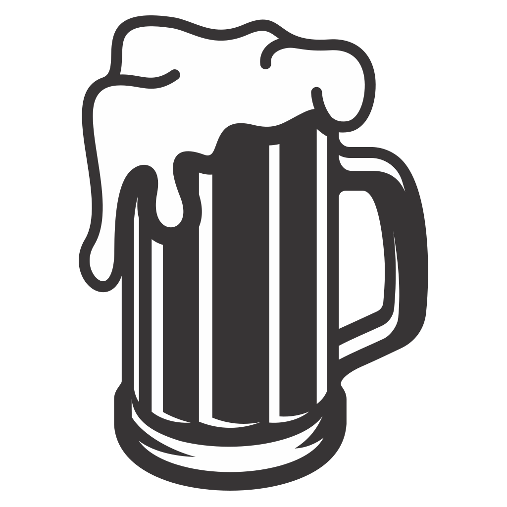 Creative beer mug design for cutting machines
