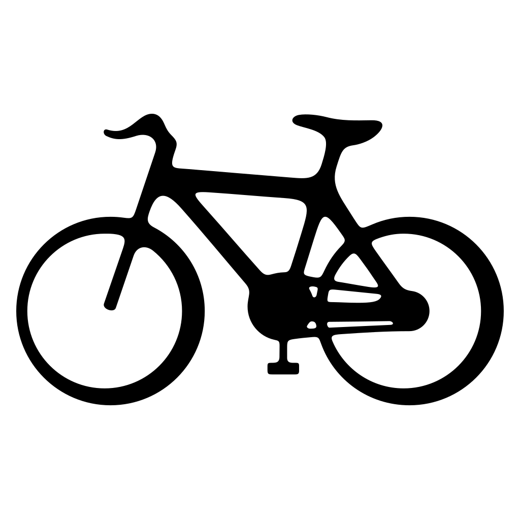 Creative vector bicycle design for cutting machines