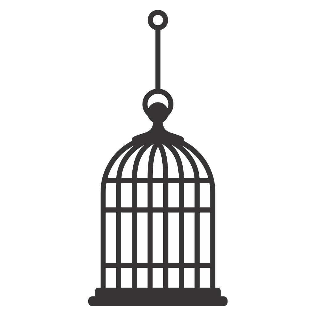 Elegant birdcage design for cutting machines