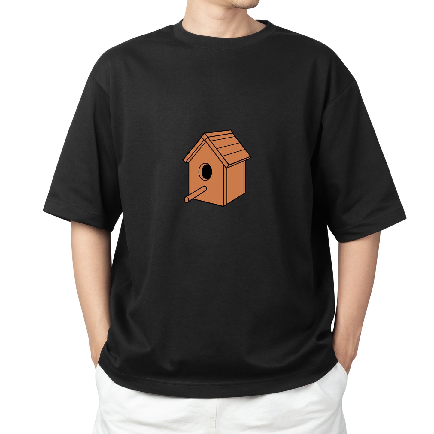 Creative wooden birdhouse design for cutting machines
