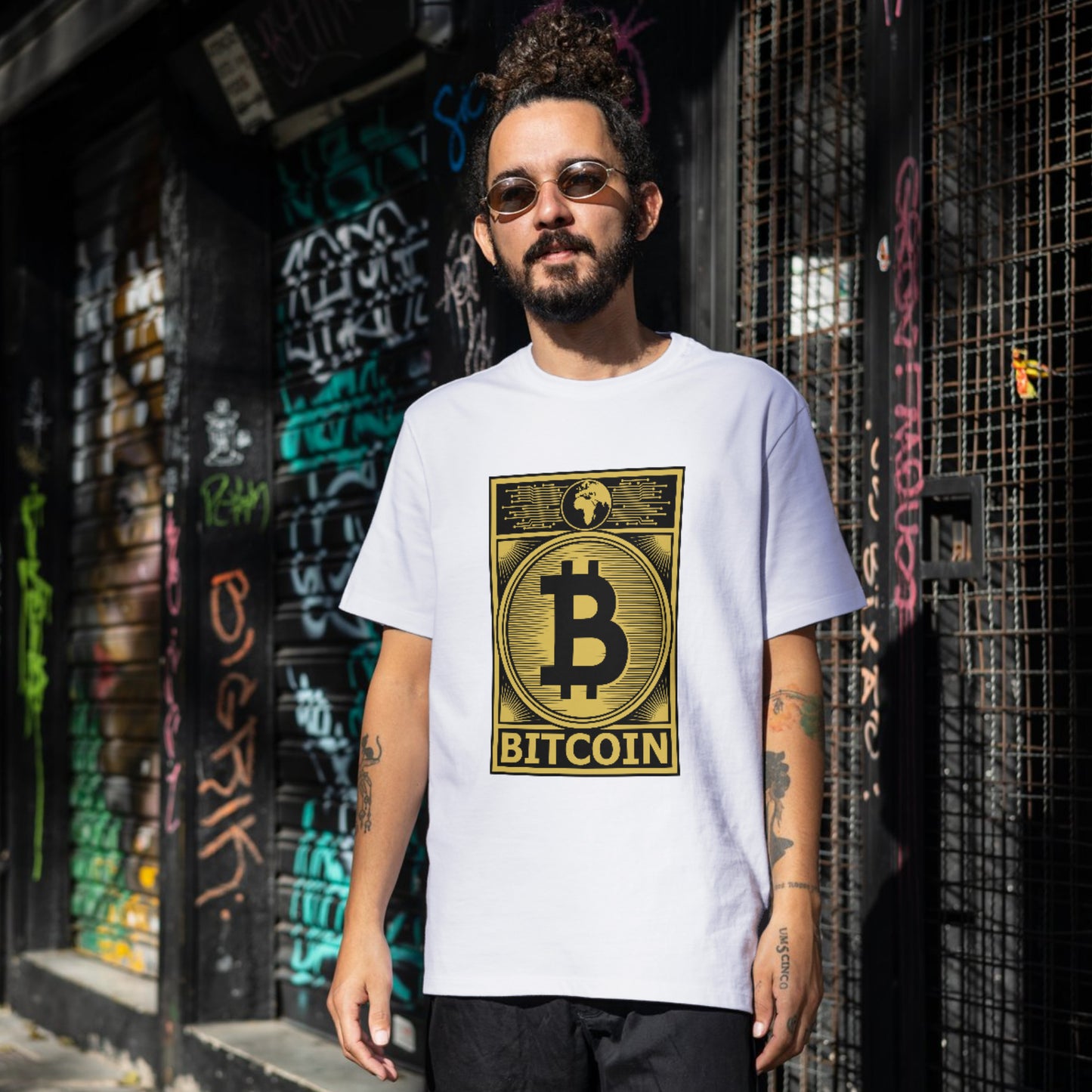 Bitcoin art design for modern decor enthusiasts