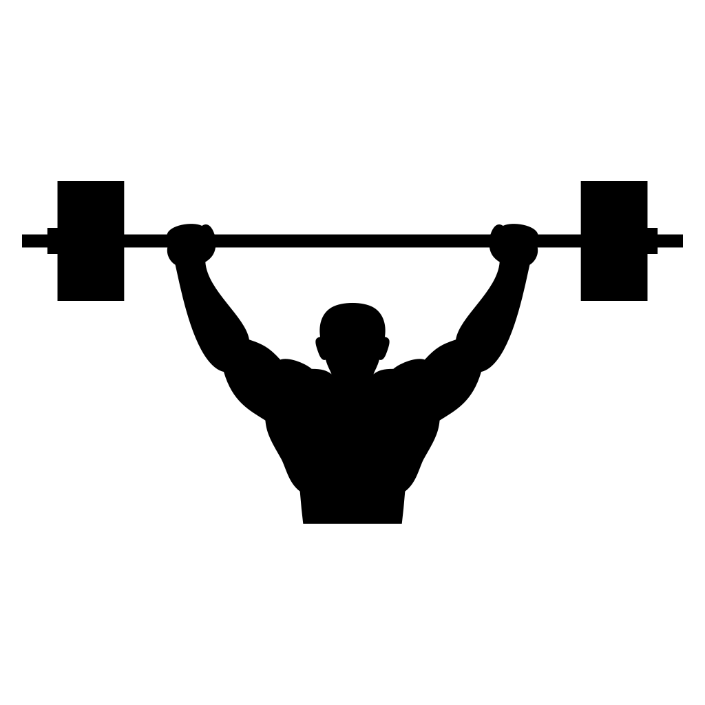 Vector design for weightlifting fans and athletes