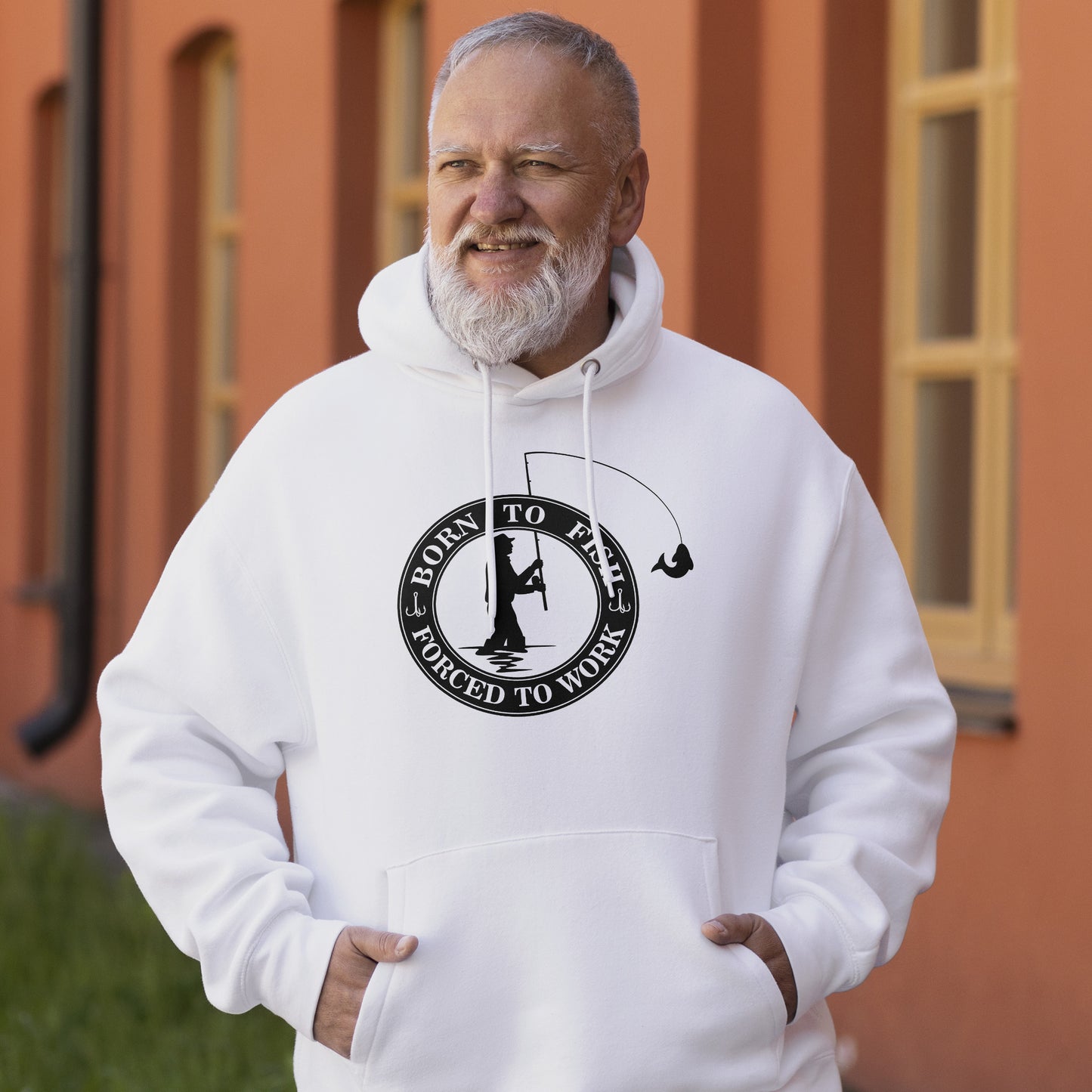 Born to fish design for crafting enthusiasts