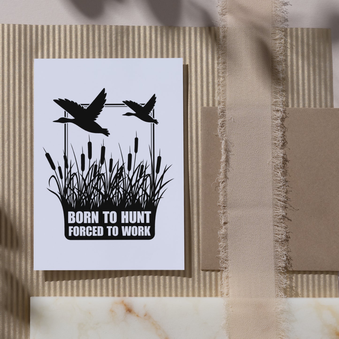 Born to Hunt: For cutting machine and nature fans
