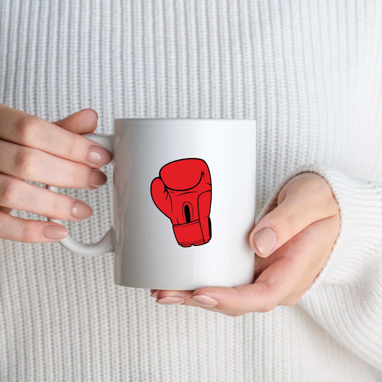 Unique vector design of boxing gloves for cutting machines