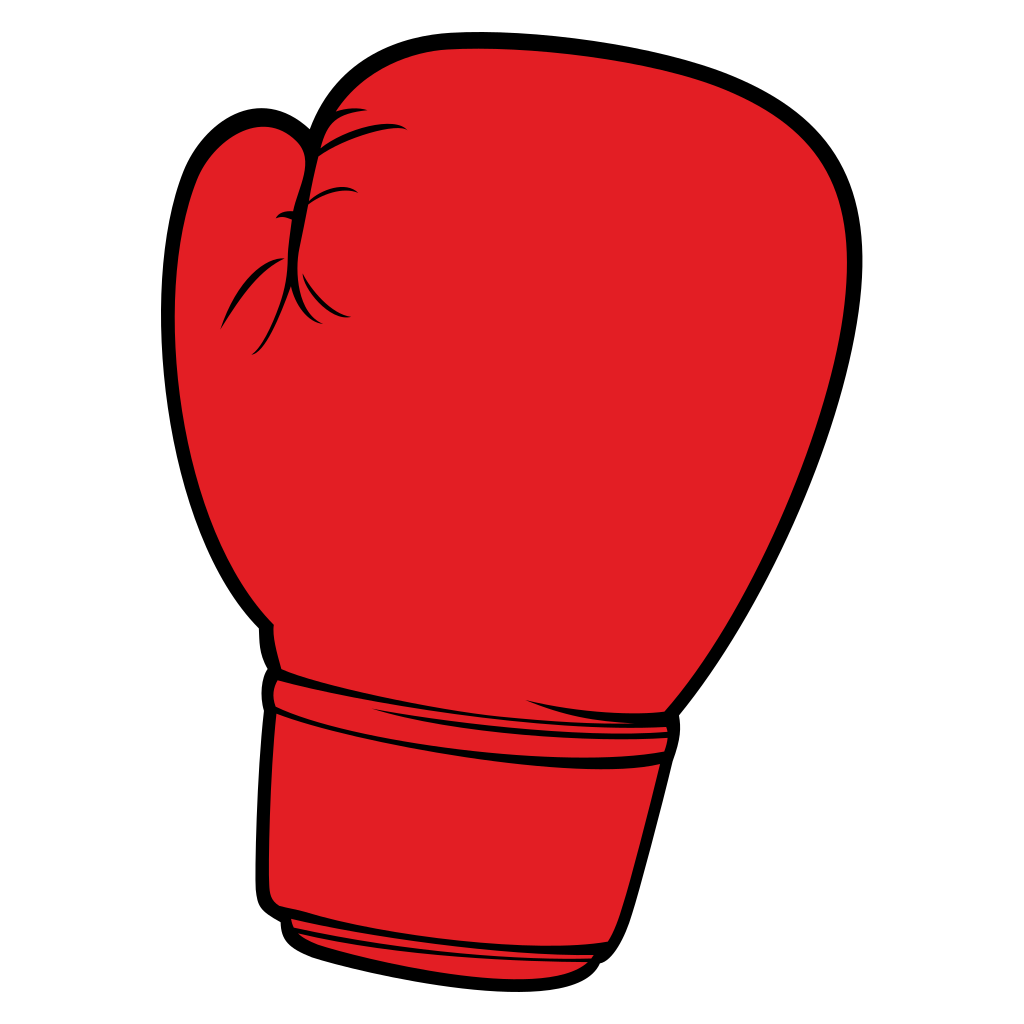 Unique boxing gloves design for cutting machines and crafts