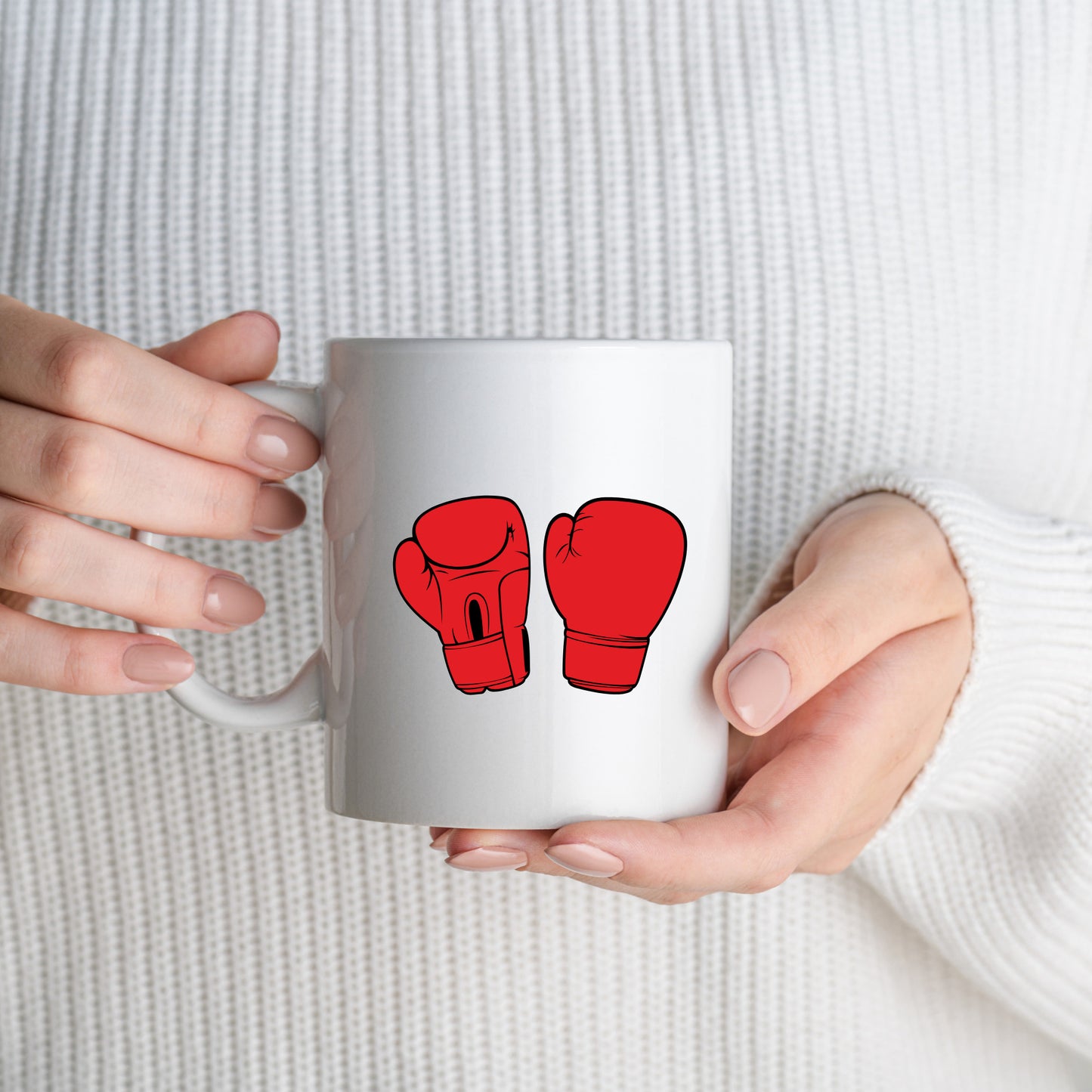 Boxing gloves vector design for cutting machine projects