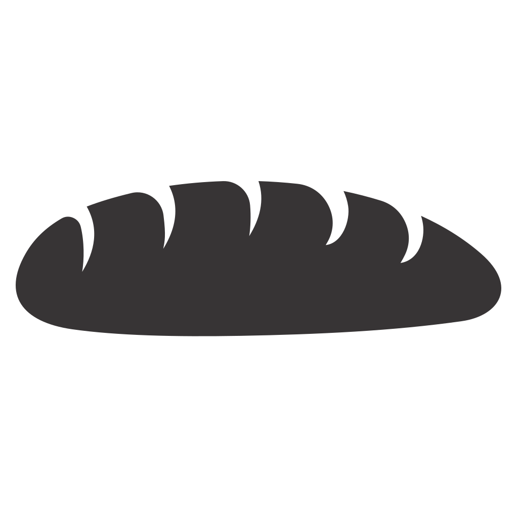 Wholesome bread loaf SVG design for crafting