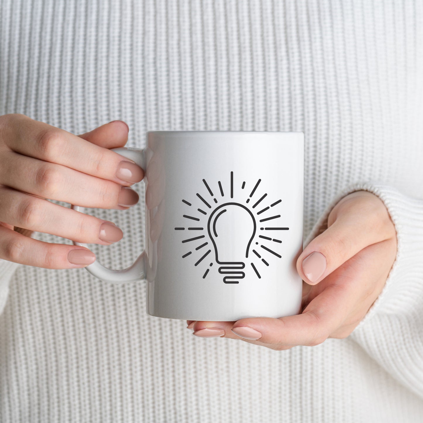 Light bulb design for creative cutting machine projects