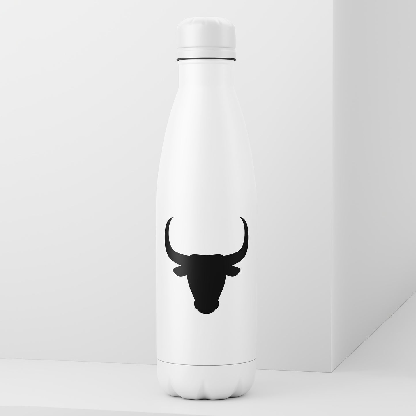 Bold bull head vector design for creative crafting projects