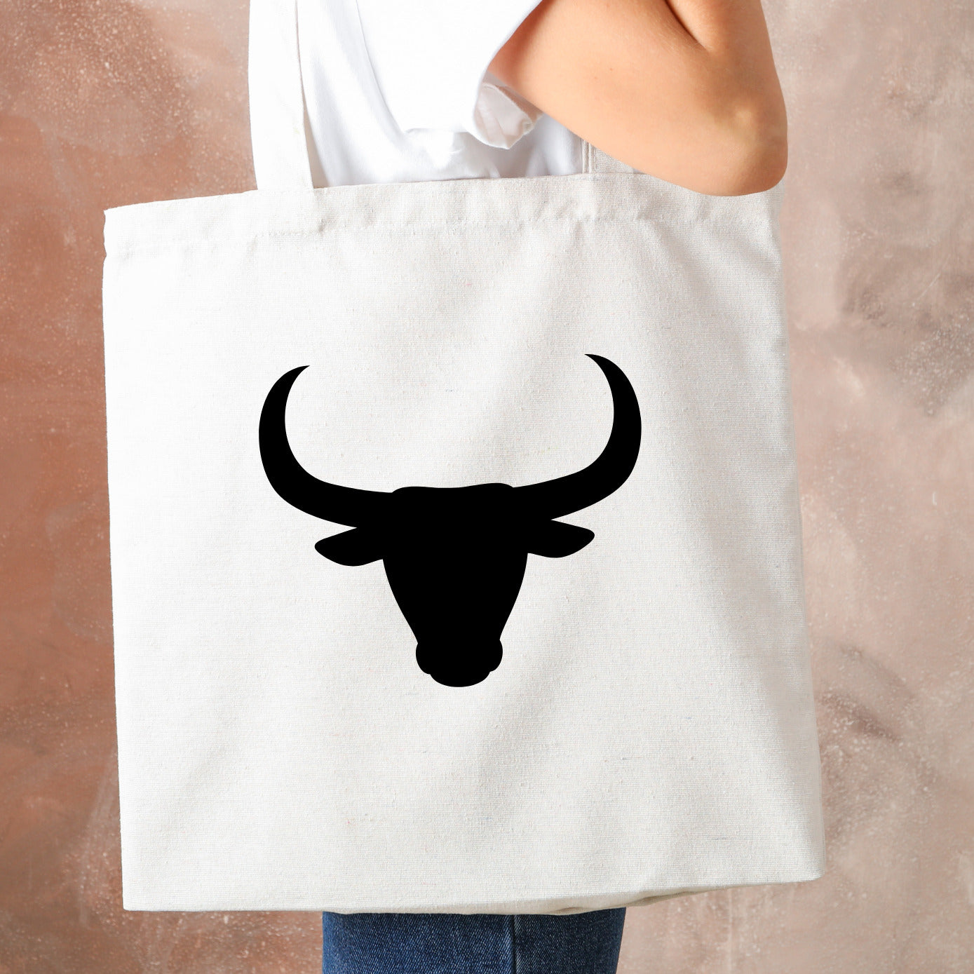 Bold bull head vector design for creative crafting projects