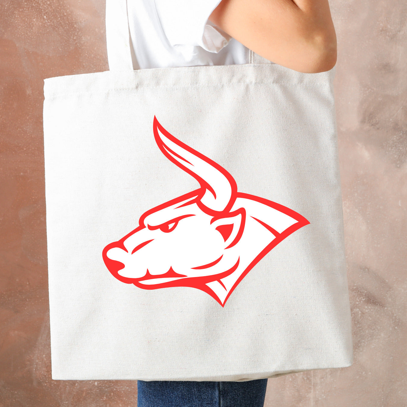 Bold bull head design for crafting and cutting machines